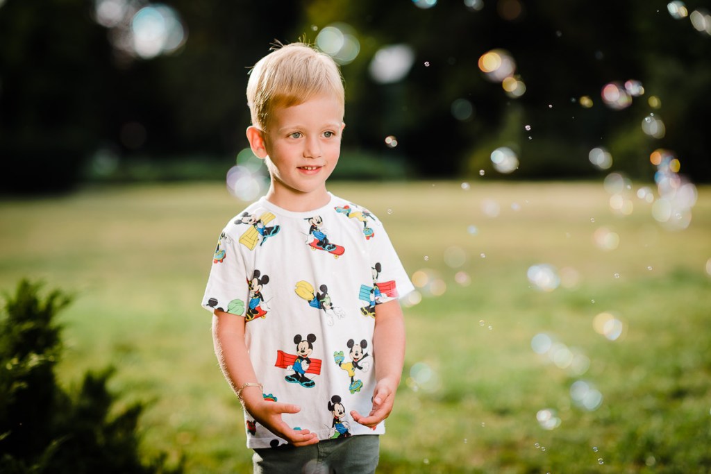 David, 3 ani, sedinta foto in&nbsp;Herastrau